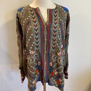 JOHNNY WAS Disha Blouse